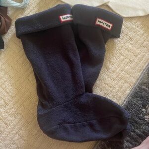 Gently used hunter rain boot liners fits 5-7 boot size